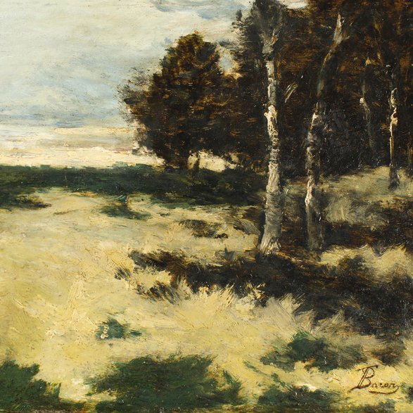 Théodore BARON - À l’orée du bois